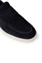 Men's Genuine Suede Navy Blue Loafer Shoes - 3