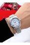 Steel Strap 2 Year Warranty 3 Atm Waterproof Women's Wristwatch + Bracelet Gift - 5