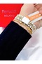 Steel Strap 2 Year Warranty 3 Atm Waterproof Women's Wristwatch + Bracelet Gift - 7