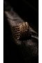 Bronze Women's Antique Ring Jewelry Margazite Embroidered Stripe Model Adjustable Vintage Ring - 5