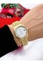 Steel Strap 2 Year Warranty 3 Atm Waterproof Women's Wristwatch + Bracelet Gift - 4