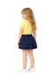 Girl's Flamingo Printed T-Shirt & Ruffle Shorts Set - with Tie Belt, Elasticated Waistband - 5