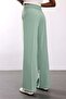 Green Gold Buttoned Palazzo Trousers 4386 - 5