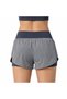 Women 2 in 1 Running Shorts with Pocket Built In Liner High Waist for Training Yoga Gym Activewear - 3