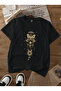 Sun Moon Special Design Printed Black White and Anthracite Color Crew Neck Short Sleeve Unisex Tshirt 3-Pack - 4