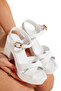 Jvl 162 Cross Adjustable Buckle Detailed Thick Heeled Shoes - 4