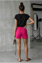 Pink Relaxed/Flexible Knitted Shorts & Bermuda - 2
