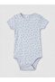 Trendlucky with a Difference Pattern Baby Boy Short Sleeve Snap Bodysuit 3-Piece - 6