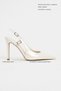Ladonia Sedef Patent Leather Back Open Buckle Detail Women's Heeled Shoes - 2