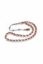 New Crimped Transparent Fire Amber Prayer Beads - 4