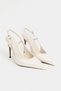 Ladonia Sedef Patent Leather Back Open Buckle Detail Women's Heeled Shoes - 4