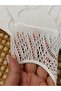 Combed Cotton Crochet Women's Ballerina Socks 6 Pairs - 2