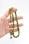 Capsule Cut Mixed Green Beirut Amber Prayer Beads - 5