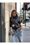 Ultra Soft Zr Dikyaka Women's Oversize Leather Jacket - 3