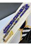 Gold Particulate Rosary Beads Golden Rosary Premium Series Special Design Rhodium Plated Tassel Capsule Cut