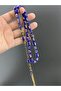 Gold Particulate Rosary Beads Golden Rosary Premium Series Special Design Rhodium Plated Tassel Capsule Cut - 2