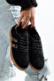 Women's Leopard Detailed Suede Comfortable Fit Orthopedic Sole Sneaker - 2