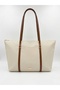Carmen Large Volume Women's Shoulder Bag Cream