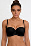 Seamless Strapless Laser Bra with Underwire Support and Padding