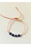 4-Piece Orange Bracelet with Evil Eye Beads, Lucky Bracelet - 2