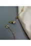 Zircon Stone Cylinder Steel Bracelet - 2