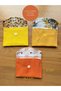 Patterned Snap Fastener Mini Wallet Set, Card Holder, Bag Organizer, Gift (3 Pieces) - 5