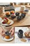 Premium 6-Piece Silicone Muffin and Cupcake Mold Set - Non-Stick, Heat Resistant, Airfryer Compatible - 4