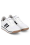 Orvion Men's White / Black Casual Sports Shoes - 2