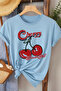 Cherry Sweat Girl Printed Women's T-Shirt