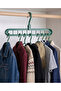 Multi-Purpose Clothes Hanger 9-Piece Hanger Organizer Practical Hanger for Saving Space in the Wardrobe - 3