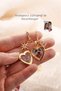 Photographed Lettered Pole Star Steel Necklace - 2
