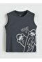 Lcw Kids Printed Boys' Sleeveless Pajama Set - 2