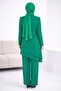 ASYMMETRIC CUT Rhinestone Double Pants Suit 30333 - 4