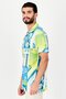 Men Regular Fit Allover Print Short Sleeve Casual Shirt, Multicolor - 2