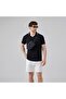5Sm5491-Bk Polo Collar Men's T-Shirt - Black - 3