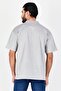Men Crew Neck Short Sleeve Stripe T-Shirt, Grey - 3