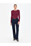 Vişne Slim Fit Knitted Blouse 50317061-Vr223 - 4
