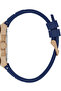 Mens Blue Rose Gold Tone Multi-function Watch - 2