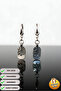 Steel Special Design Dangle Gift Gothic Couple Earrings Do Not Tarnish or Fade - 2