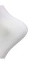 Men's Premium Seamless Bamboo Short Socks White - 4