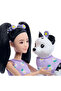 Compatible Friends Black-Haired Baby and Puppy Jfp39 - 4
