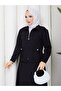 Alina Zippered Suit with Stone Buttons and Skirt - 2