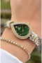 Women's Wristwatch - Stoned - Steel Band - Bracelet Gift - 3