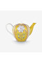 Lily & Lotus Yellow Porcelain Teapot 1600 ml - 7