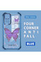 Redmi Note 11 Pro Compatible Camera Protected Transparent Soft Silicone Phone Case Butterfly Pattern