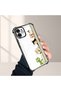 iPhone 12 Compatible Camera Protected Transparent Soft Silicone Phone Case Cat Pattern - 2