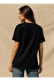 Regular Fit Cotton T-shirt with Crochet Detail - 4