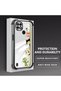 Realme C21 Compatible Camera Protected Transparent Soft Silicone Phone Case Cat Pattern - 3