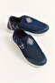 Laceless Model Comfort Sports Shoes Navy Blue