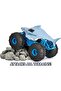 Official Megalodon STORM All-Terrain Remote Control Monster Truck, 1:15 Scale, Grey - 5